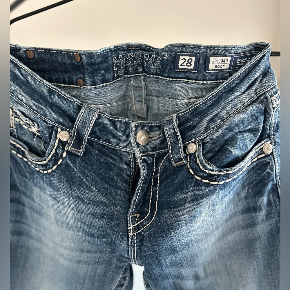 Miss Me Bootcut Denim Jeans - Picture 3 of 15
